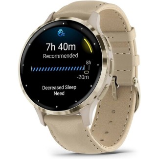 Garmin Venu3S Franch Gray and Soft Gold watch - 0100278555