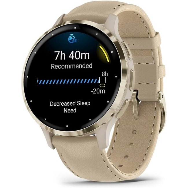 Orologio Garmin Venu3S Franch Grey e Soft Gold - 0100278555