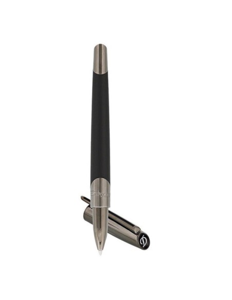 Dupont rollerball pen Defi Millenium burnished and matt black 402719