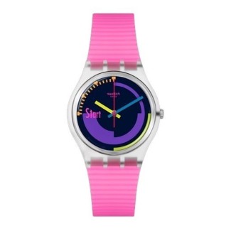 Swatch Neon Pink Podium pink watch - vSO28K111