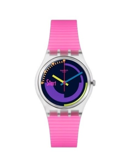 Swatch Neon Pink Podium rosa Uhr – vSO28K111