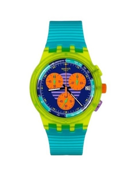 Swatch Neon Chrono Neon Wave watch - SUSJ404