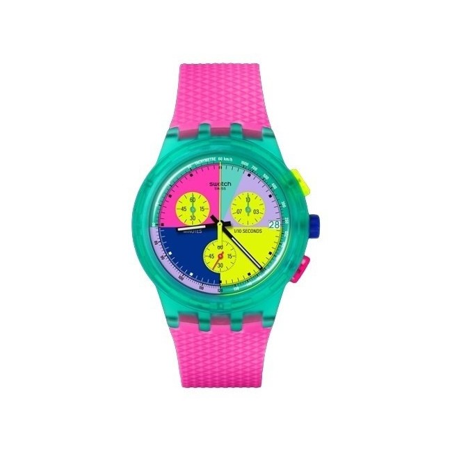 Orologio Swatch Neon Chrono Neon Flash Arrow - SUSG408