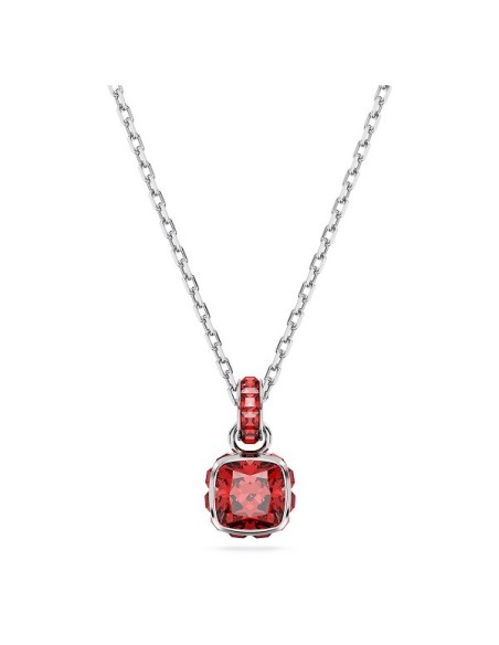 Swarovski Birthstone July necklace with red crystals - 5652043