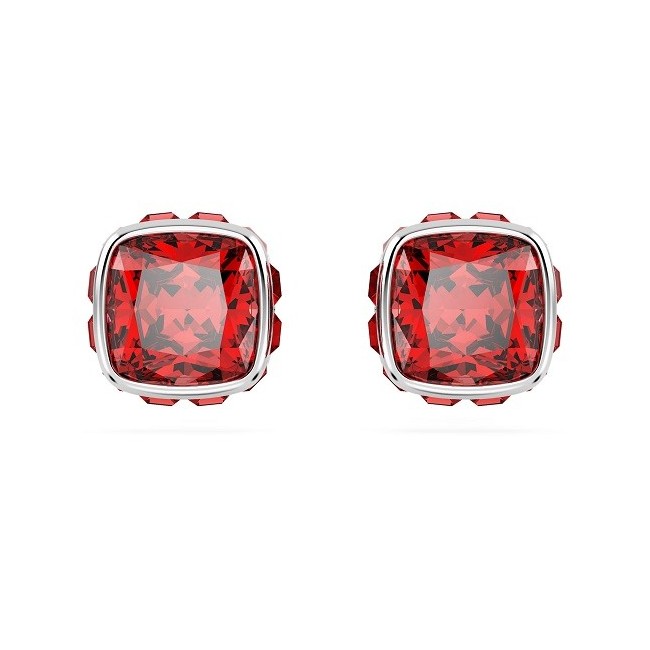 Swarovski Birthstone July earrings with red crystals 5661959