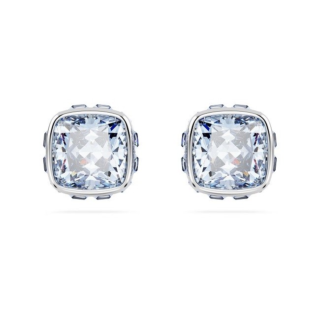 Swarovski Birthstone March earrings with light blue crystals - 5660800