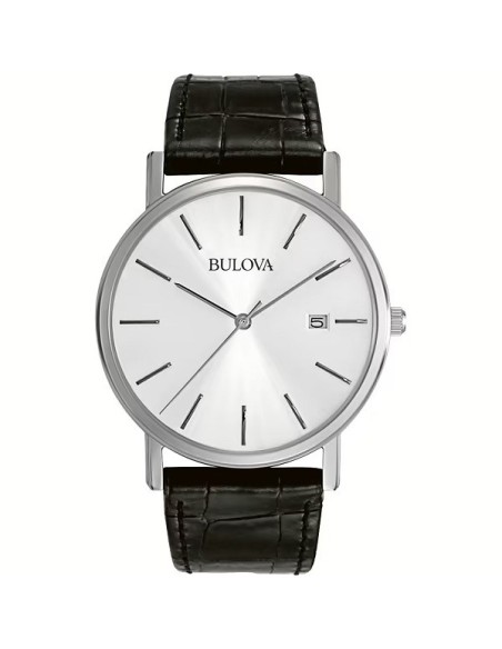 Orologio Bulova Classic Elegant in pelle nero - 96B104