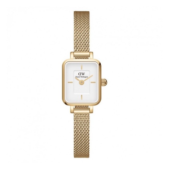 Daniel Wellington Quadro Mini goldene Uhr – DW00100725