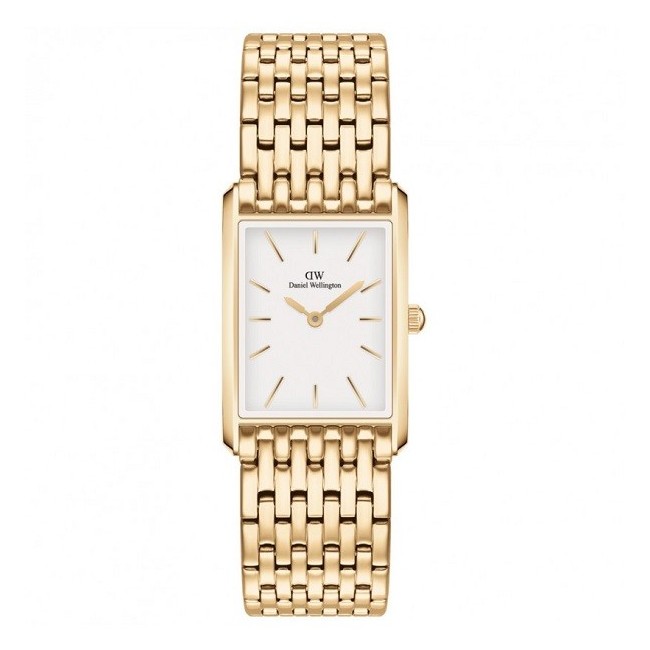 Orologio Daniel Wellington The Bound dorato rettangolare - DW00100705