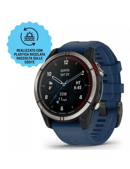 Garmin Quatix7 Pro Blue Watch - 0100280381