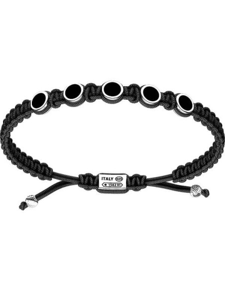 Bracciale Zancan Infinity cordino nero - EXB840-NE