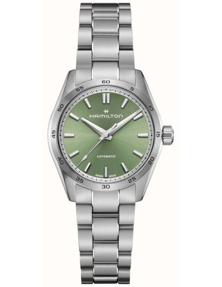Hamilton Jazzmaster Performer donna Auto Verde H36105160
