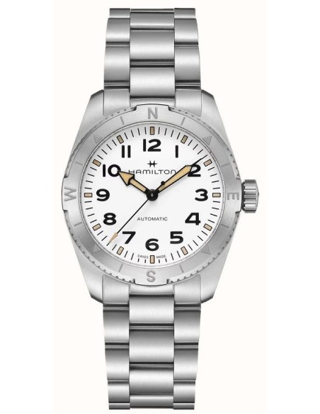 Weiße Hamilton Khaki Field Expedition Uhr – H70315110