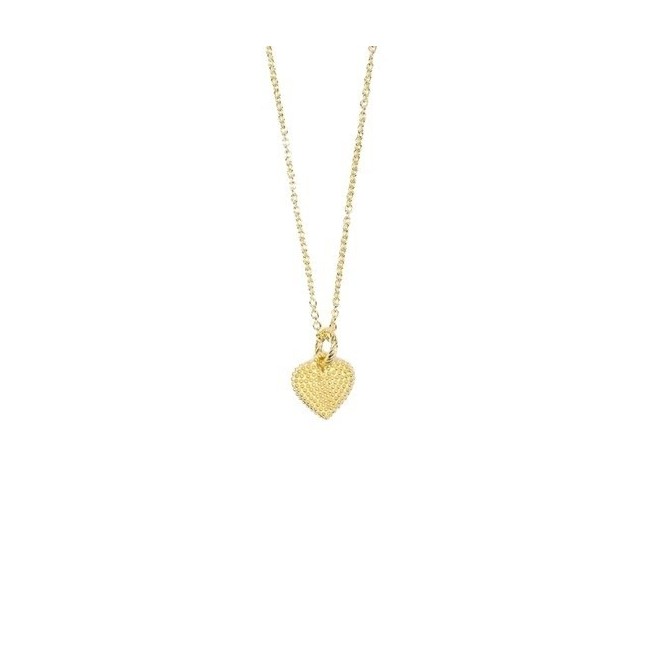 Nove25 Puntinati necklace with golden heart pendant N25COL00365