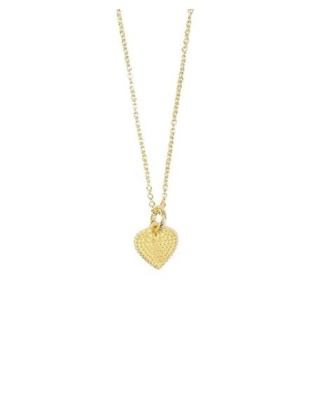 Nove25 Puntinati necklace with golden heart pendant N25COL00365