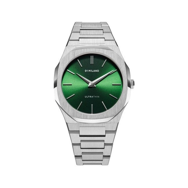 Orologio D1 Milano Ultra Thin Petite Moss Verde medio D1-UTBL11