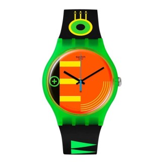 Swatch Neon Rider New Gent multicolor watch - SO29G106