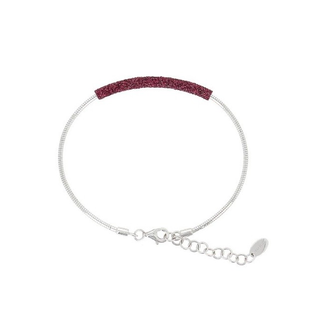 Pesavento Polvere di Sogni red and silver bracelet WPSCB150