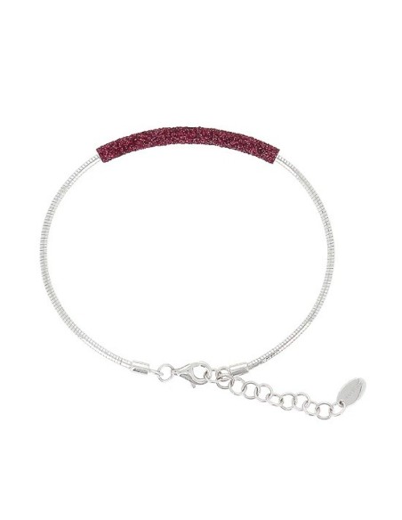 Pesavento Polvere di Sogni red and silver bracelet WPSCB150