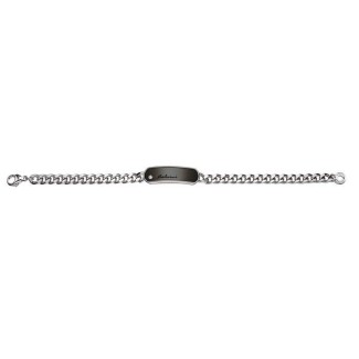 Salvini bracelet in white gold with onyx and diamond - 20023054