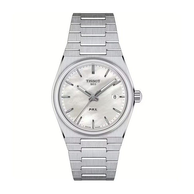 Orologio Tissot PRX al quarzo 35mm madreperla - T1372101111100