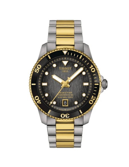 Tissot Seastar1000 two-tone car watch 40mm T1208072205100