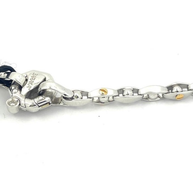 Barakà Small Sphere necklace in white gold and rose gold GC21241