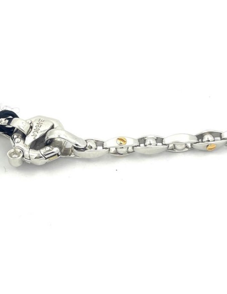 Collana in oro bianco ed oro rosa Barakà Small Sphere GC21241