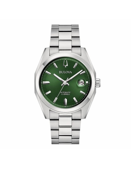 Bulova Surveyor Automatic Green Watch - 96B429