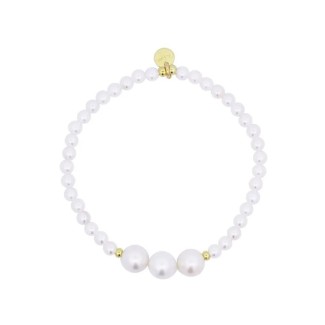 Rue Des Mille elastic bracelet with pearls - BR019M3AU