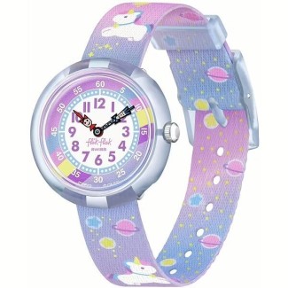 Flik Flak Cuddly Unicorn Mädchenuhr FBNP213