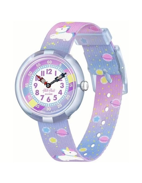 Flik Flak Cuddly Unicorn Mädchenuhr FBNP213