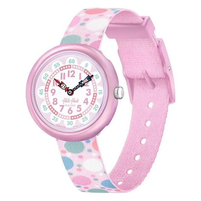 Flik Flak Flying Bubbles girl watch with balloons FBNP224
