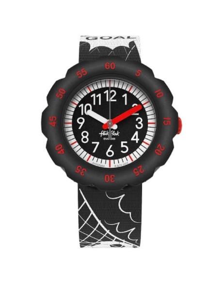 Flik Flak Sport Lovers Goal children's watch with soccer balls FPSP064