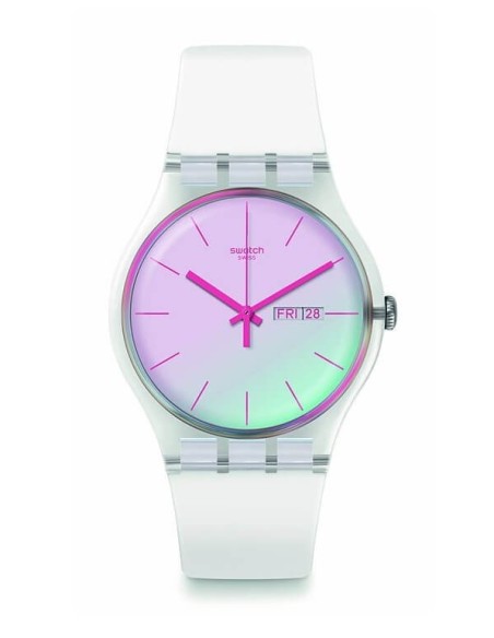 Orologio Swatch Polawhite New Gent bianco - SO29K704
