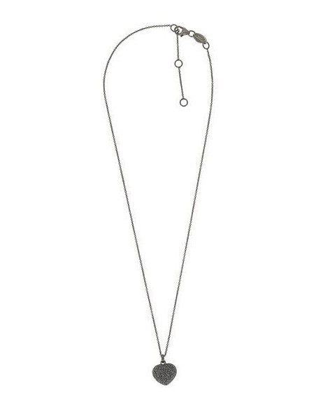 Pesavento Women's Necklace Black Heart in Polvere di Sogni - WPSCE122