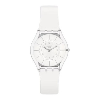 Swatch Skin White Classiness weiße SS08K102-S14 Uhr