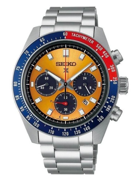 Seiko Prospex Speedtimer Solar orange Uhr – SSC947P1