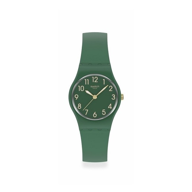 Swatch Lady Notes Of Pecan grüne Uhr – LG130