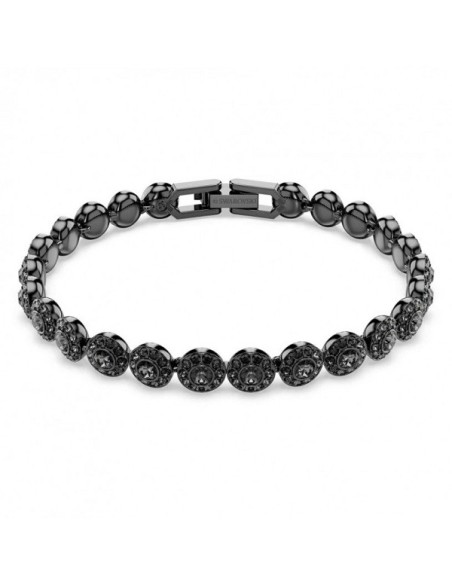 Bracciale donna Swarovski Tennis Angelic nero - 5709411