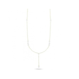 Rue Des Mille Long Necklace with pearls CL-019-M2-AU