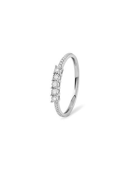 Veretta Bliss Rugiada in white gold with diamonds - 20104752