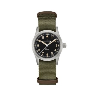 Orologio Hamilton Khaki Field Quartz 33MM nero e verde - H69301930