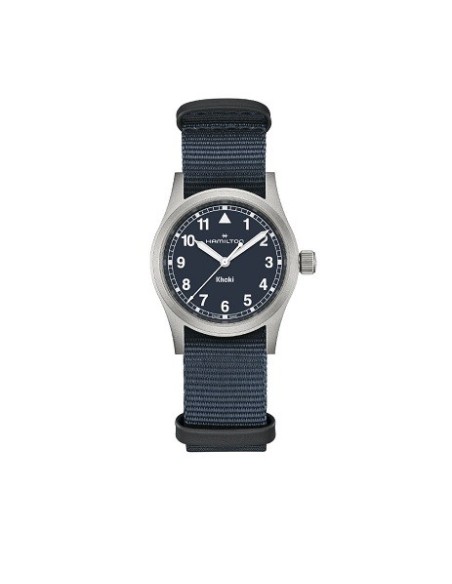 Orologio Hamilton Khaki Field Quartz 38MM blu - H69401940