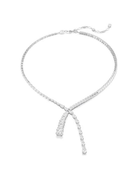 Collana a Y Swarovski Matrix con cristalli bianchi taglio misto 5692533