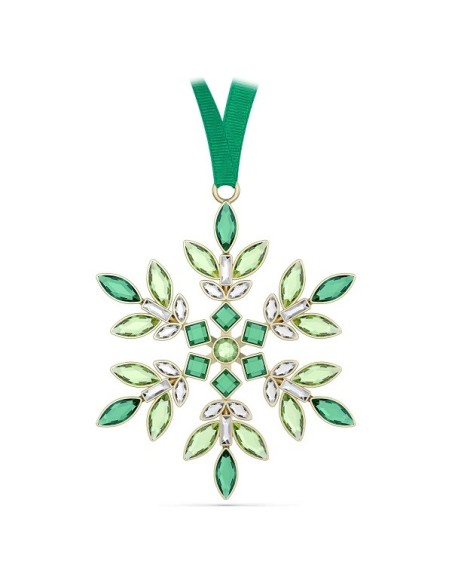 Swarovski grüne Weihnachtsschneeflockendekoration – 5691044