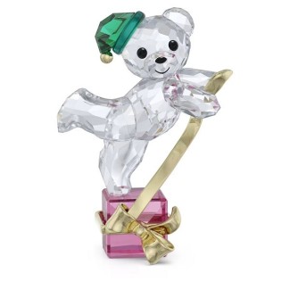 Swarovski Christmas Kris Bear Decoration on Pink Package 5682555