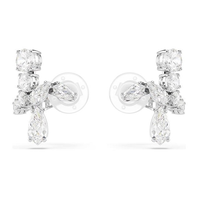Swarovski Matrix Clip Earrings White - 5692523