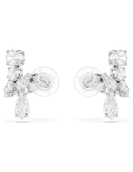 Swarovski Matrix Clip Earrings White - 5692523