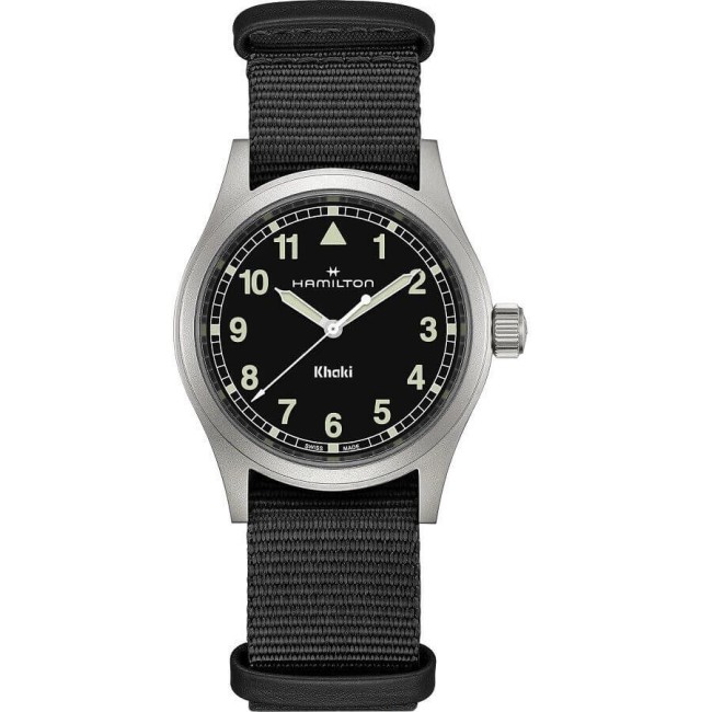 Orologio Hamilton Khaki Field Quartz 38MM nero - H69401430